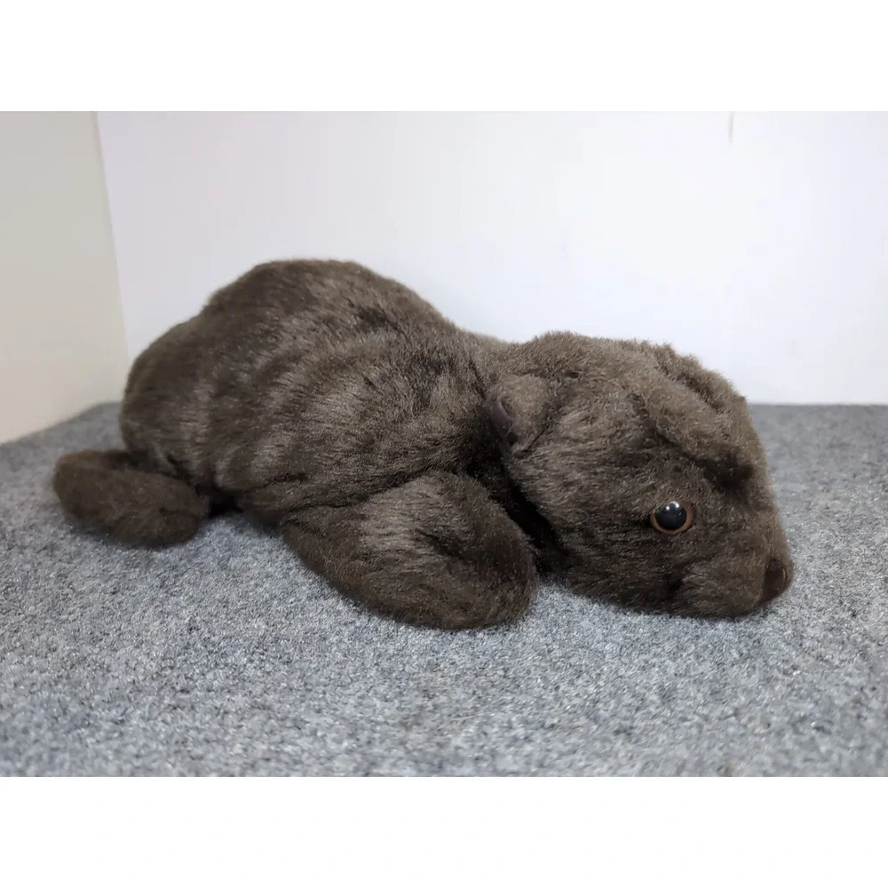Folkmanis River Otter Plush Wild Life Animals Furry Folk 18